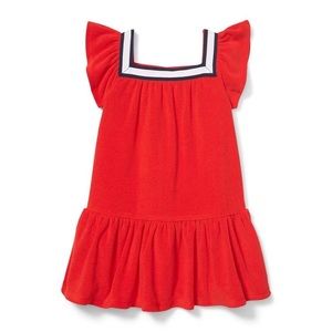 Janie and Jack Square Neck Terry Cover Up, 3 - NWT